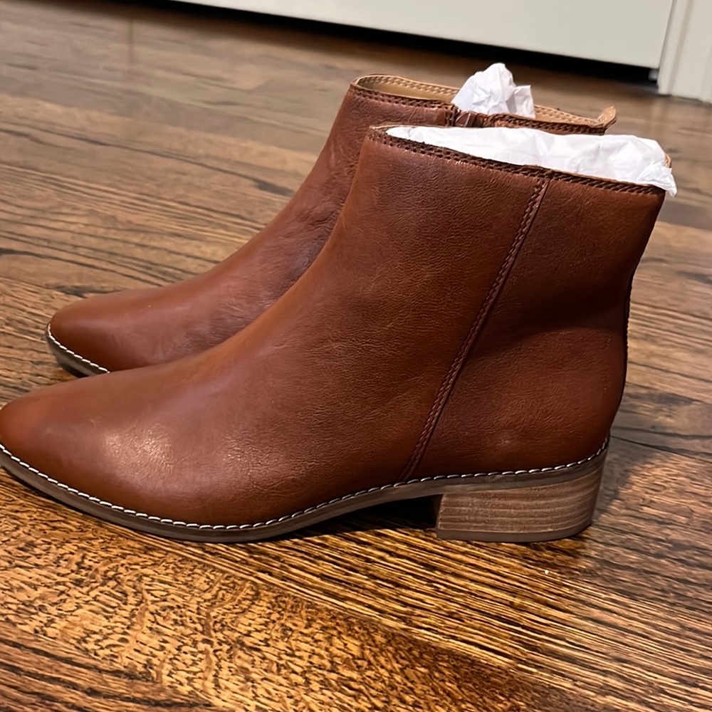 Lucky brand brown booties